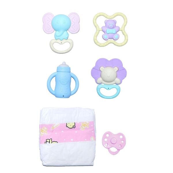 VAR-KING-902-2A 43 CM AKSESUARLI GERCEKCI BEBEK  9