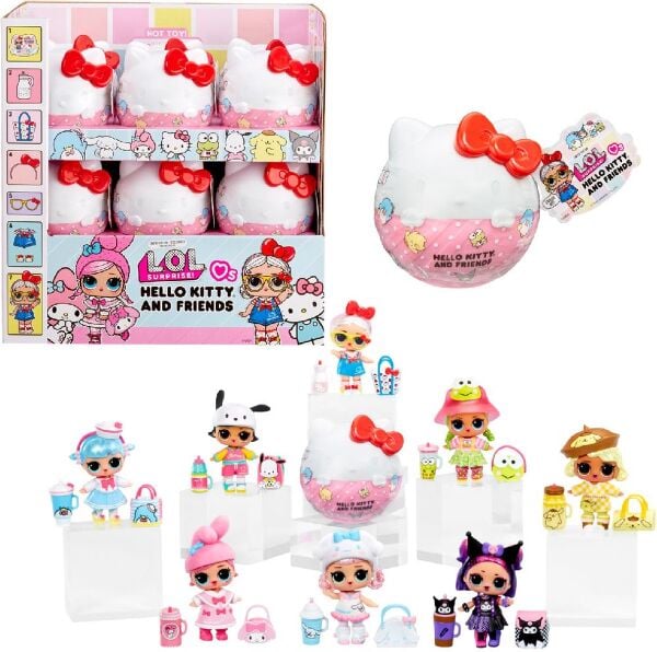 ADO-ILL523840 LOL TOTS HEILO KITTY 12 STAND