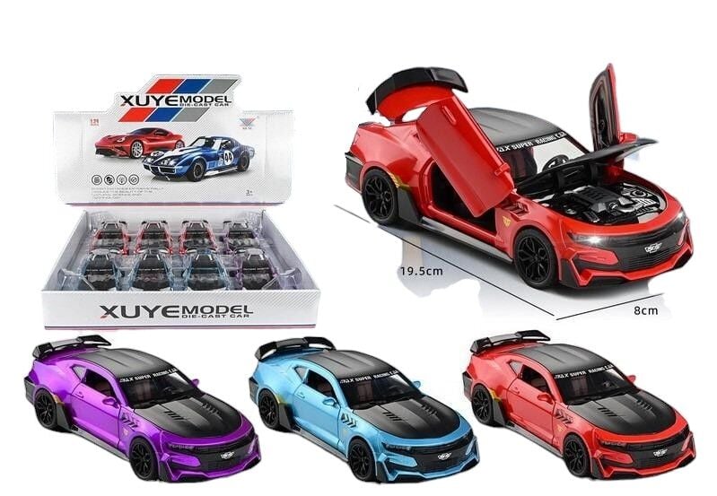 KZL-K240B2 CEKBIRAK 1:24 ISIK+MUZIK CAMARO  32