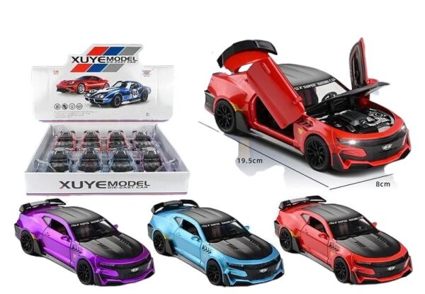 KZL-K240B2 CEKBIRAK 1:24 ISIK+MUZIK CAMARO  32