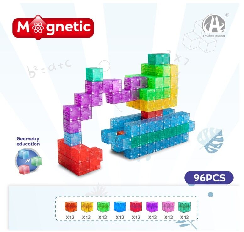 SEH-SH59839 MAGNET KUP YAPI BLOK SETI 96 PRC 48