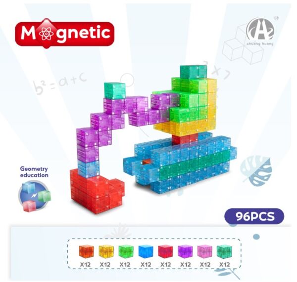 SEH-SH59839 MAGNET KUP YAPI BLOK SETI 96 PRC 48