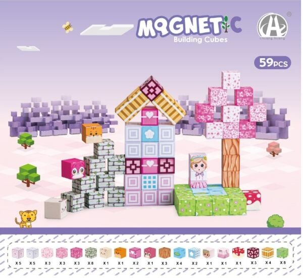 SEH-SH59840 MAGNET KUP YAPI BLOK SETI 59 PRC 48