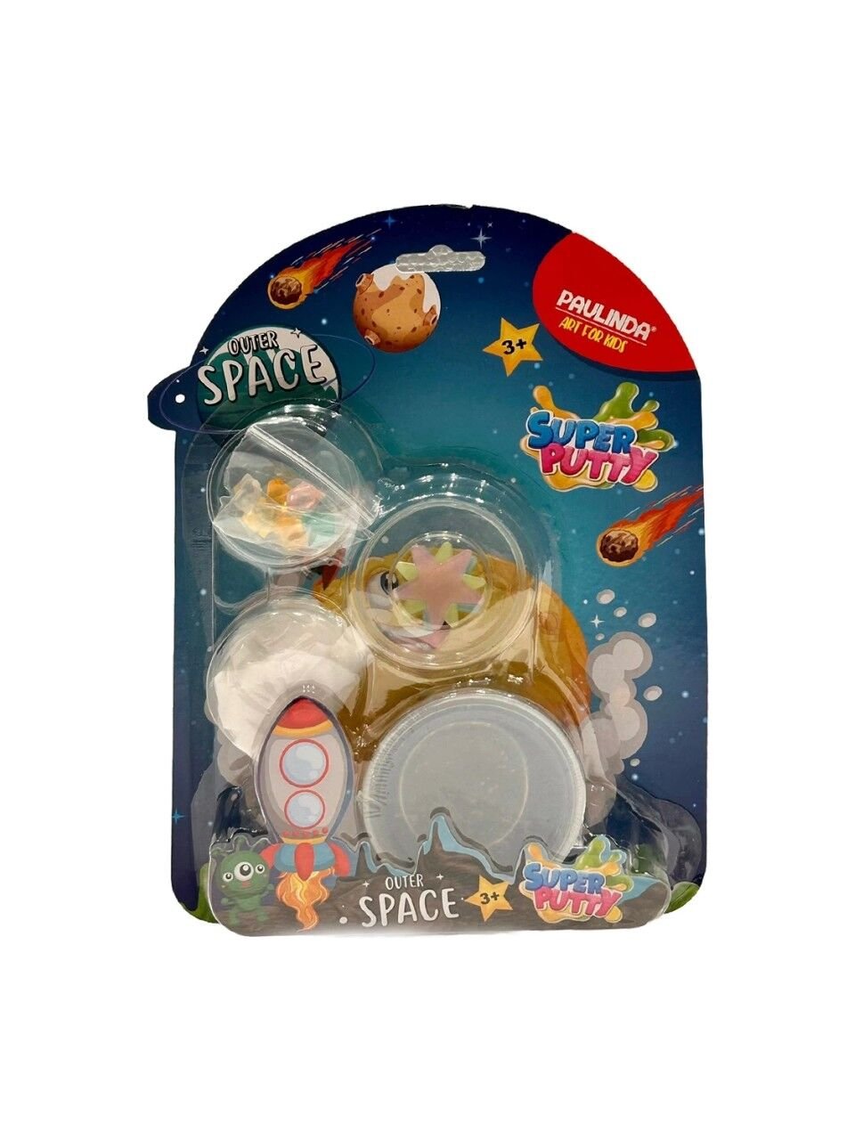 SUN-S00095549 SLIME SUPER PUTTY OUTER SPACE 12
