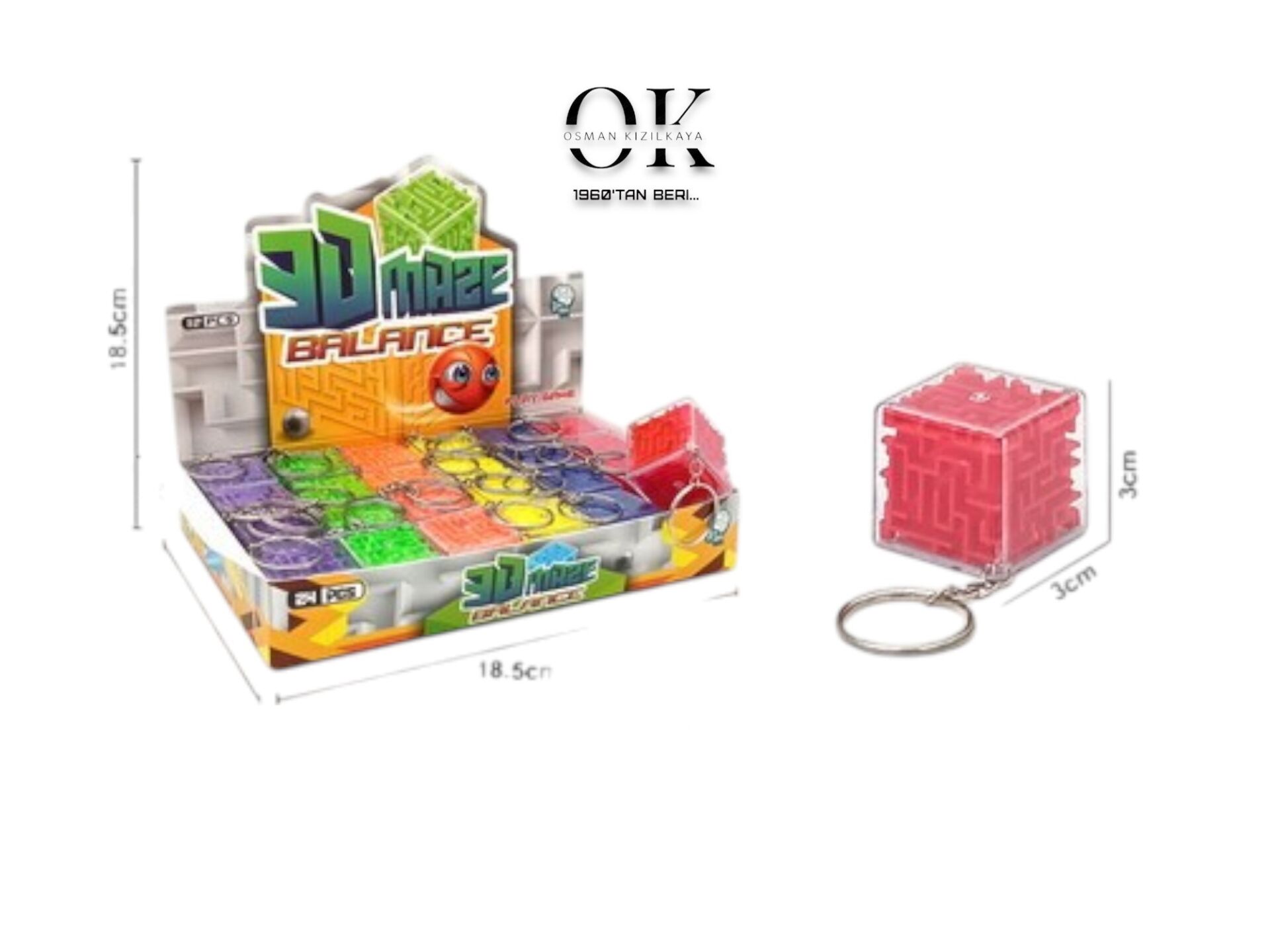 KZL-218-H53 ANAHTARLIK TILT OYUNU 24LU KUTUDA 1152