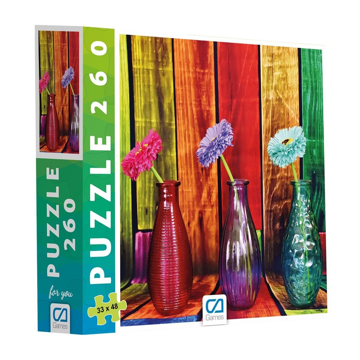 CAO-6006 CICEKLER PUZZLE 260 PARCA 24