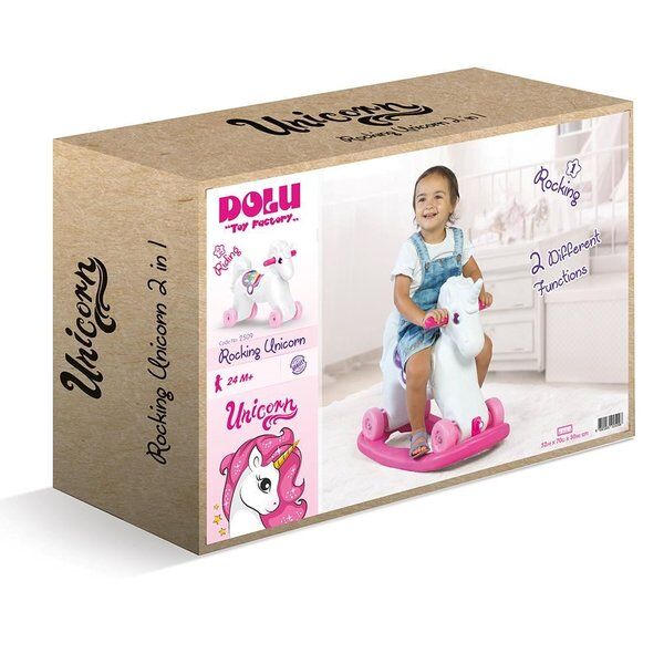 DOLU-2509 UNICORN SALLANAN TEKERLEKLI AT 1