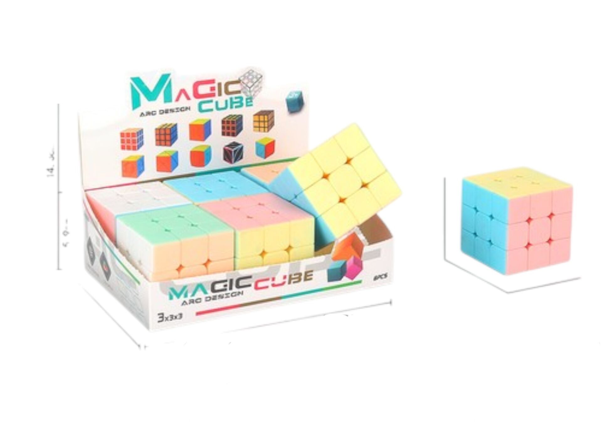 KZL-218-H86 SABIR KUPU PASTEL RENKLER 6 LI KUT 240