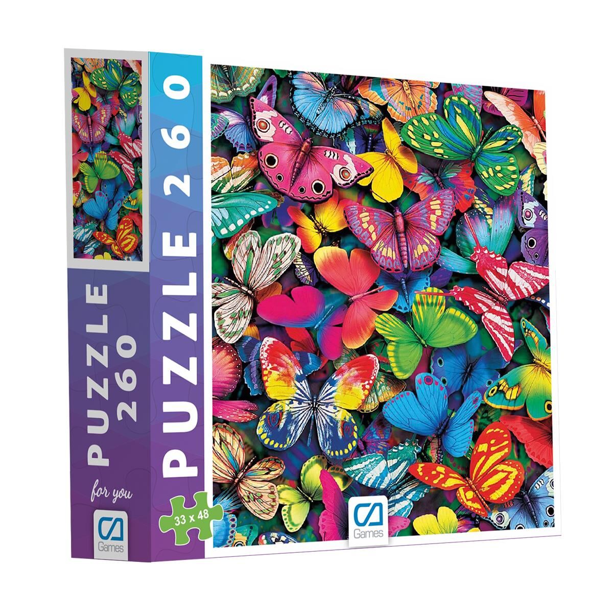 CAO-6007 KELEBEKLER PUZZLE 260 PARCA 24