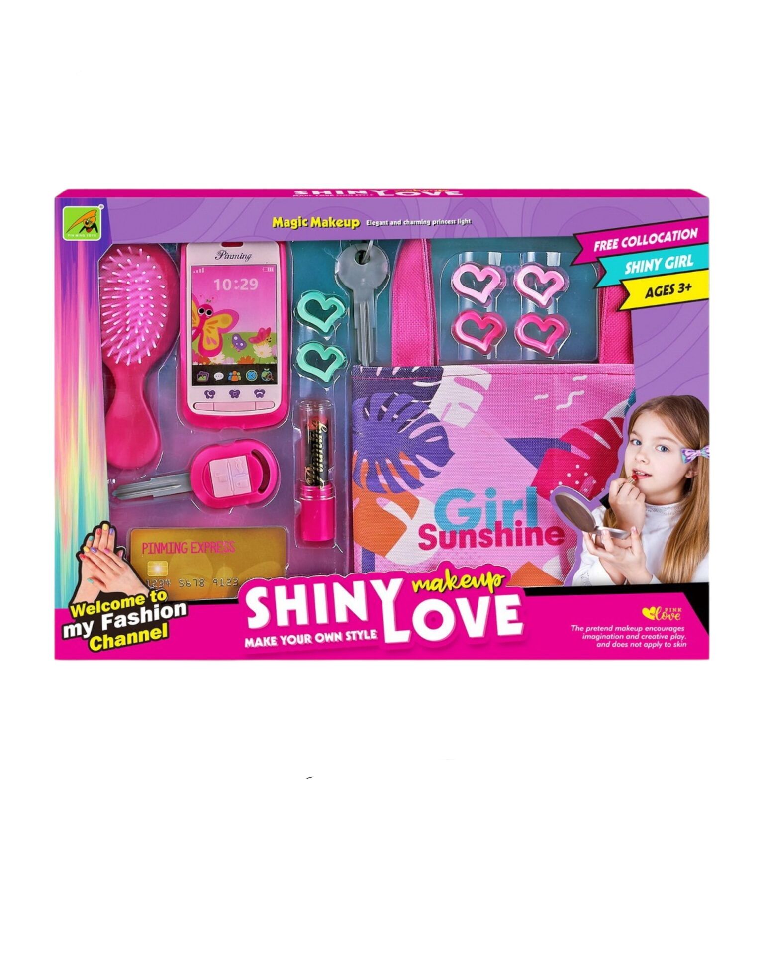 KZL-4509-6 MAKYAJ SET CANTALI KUTULU 24