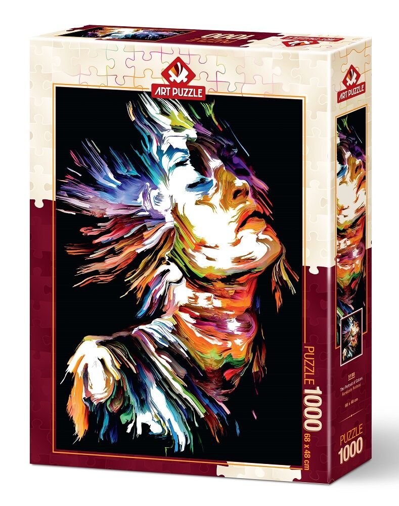 HD-5198 ART PUZZLE 1000 PRC. RENKLERIN PORTRESI 6