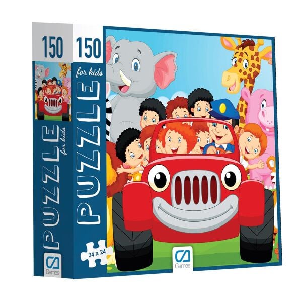 CAO-6103 HAYVANLAR PUZZLE 150 PARCA 24