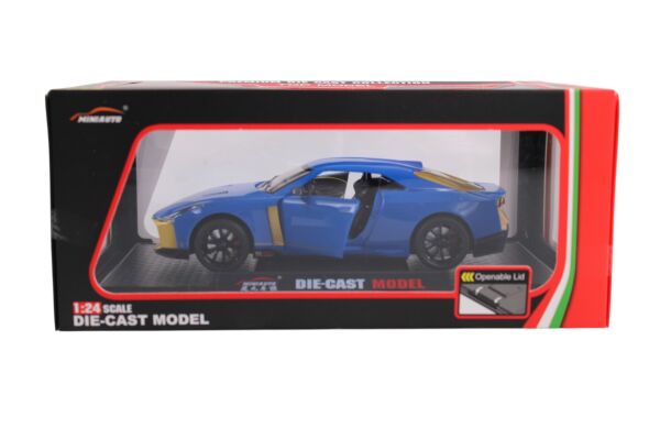 KZL-DC24243 NISSAN GTR 1:24 ISIKLI SESLI KUTULU 18