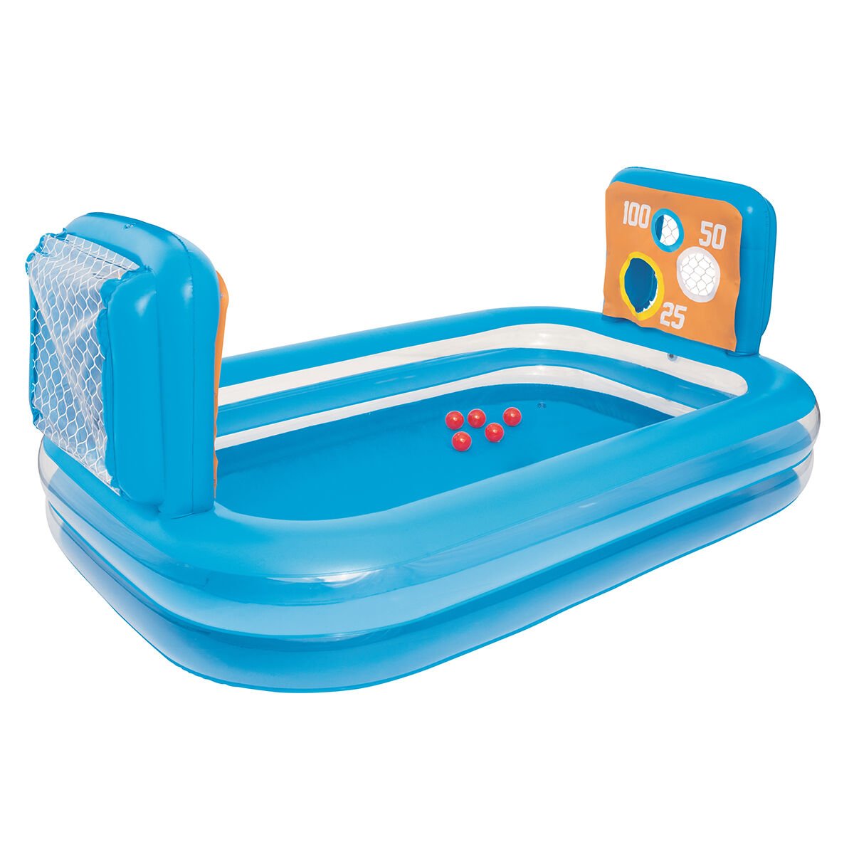 KZLD-BW54170 HAVUZ BUYUK TOP OYUNLU 237X152CM 3