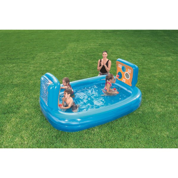 KZLD-BW54170 HAVUZ BUYUK TOP OYUNLU 237X152CM 3