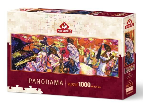 HD-5352 ART PUZZLE 1000 PRC.JAZZ IN RENKLERI 6