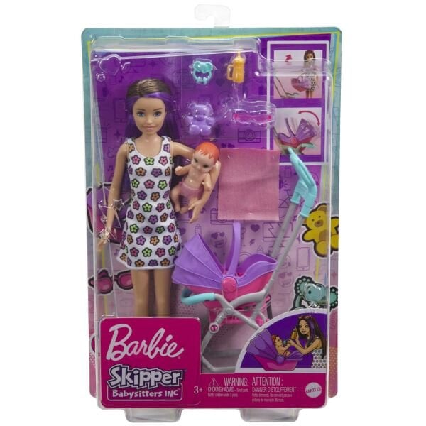 MATE-FHY97 BARBIE BEBEK BAKICILIGI OYUN SETI 3