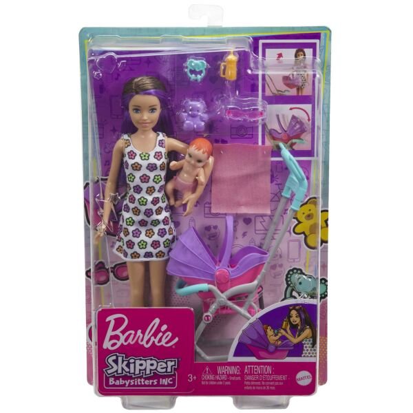 MATE-FHY97 BARBIE BEBEK BAKICILIGI OYUN SETI 3