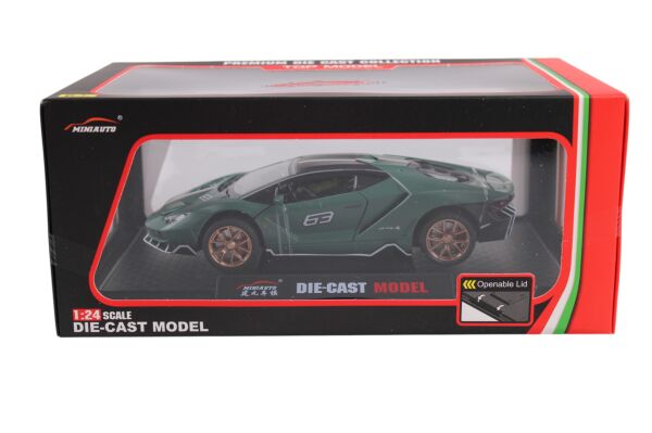 KZL-DC24283 LOMBARGHINI 1:24 ISIKLI SESLI KUTULU 18