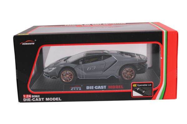 KZL-DC24283 LOMBARGHINI 1:24 ISIKLI SESLI KUTULU 18