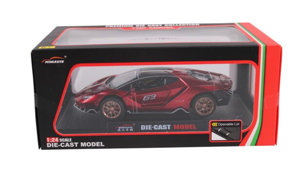 KZL-DC24283 LOMBARGHINI 1:24 ISIKLI SESLI KUTULU 18