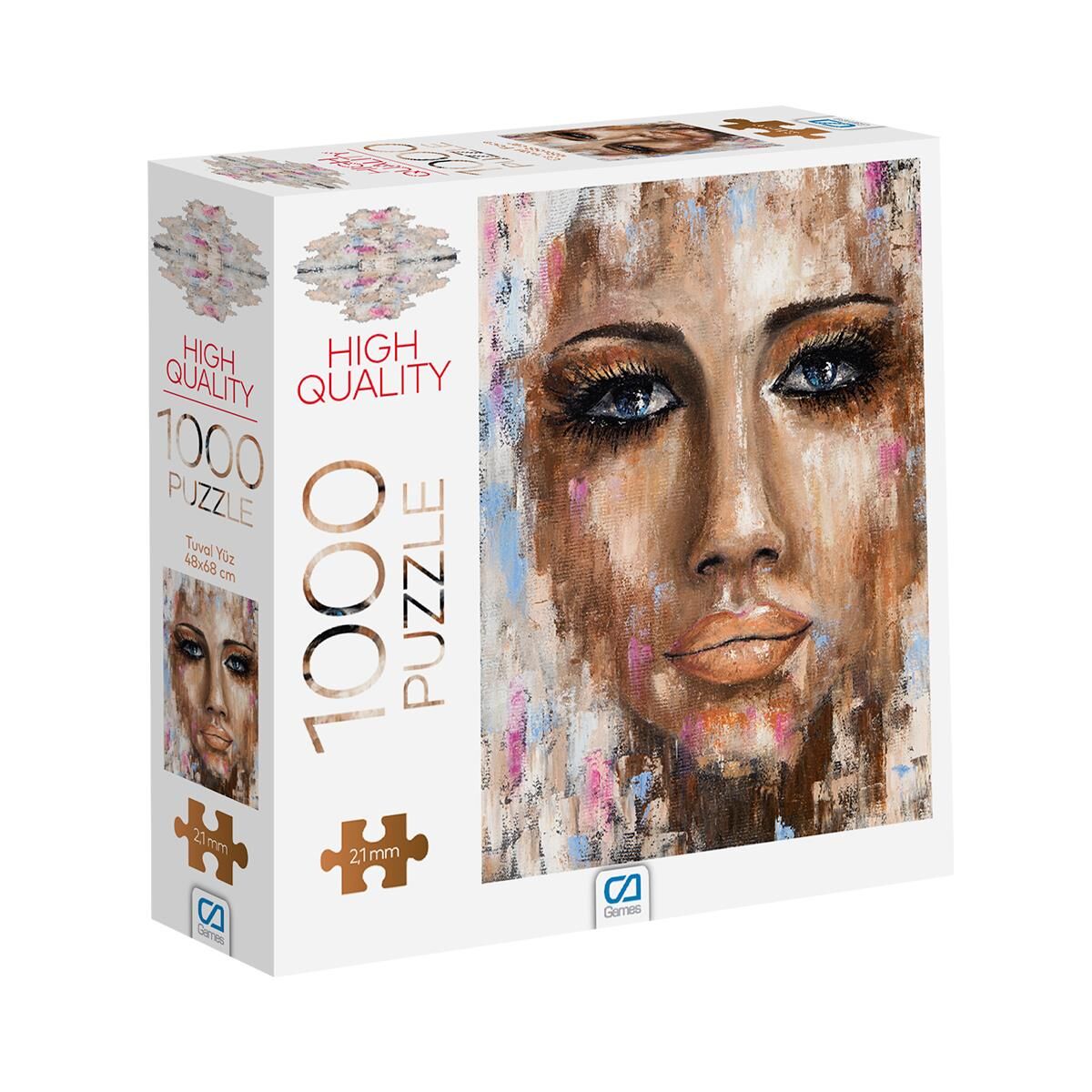 CAO-7030 TUVAL YUZ 1000 PARCA PUZZLE 12