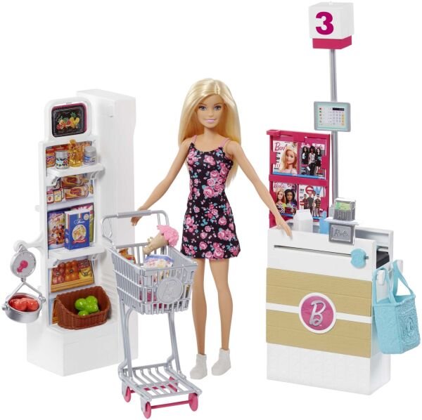 MATE-FRP01 BARBIE SUPERMARKETTE OYUN SETI 3