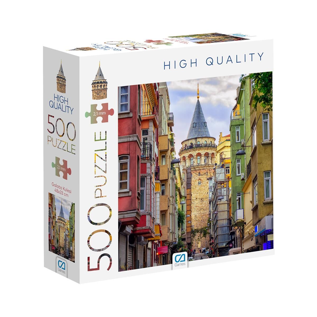 CAO-7502 GALATA KULESI 500 PARCA PUZZLE 12