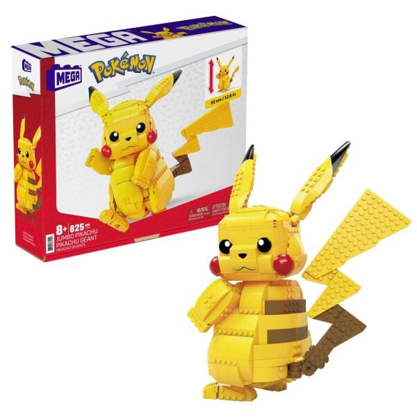 MATE-FVK81 MEGA POKEMON JUMBO PIKACHU FIGURU 1