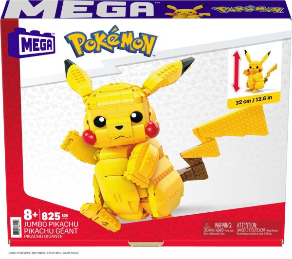 MATE-FVK81 MEGA POKEMON JUMBO PIKACHU FIGURU 1