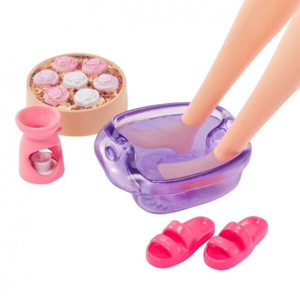 MATE-HKT90 BARBIENIN SPA GUNU BEBEKLERI SARISIN 6