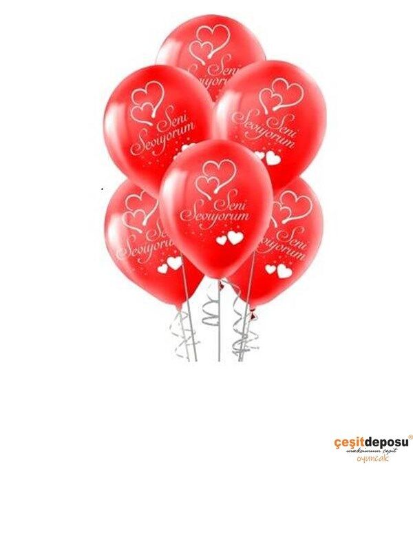 ERB-GD90 S SENI SEVIYORUM BASKILI BALON 100