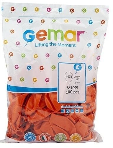 ERB-MET-TURUNCU GM110/31 MET TURUNCU BALON 100 LU 50