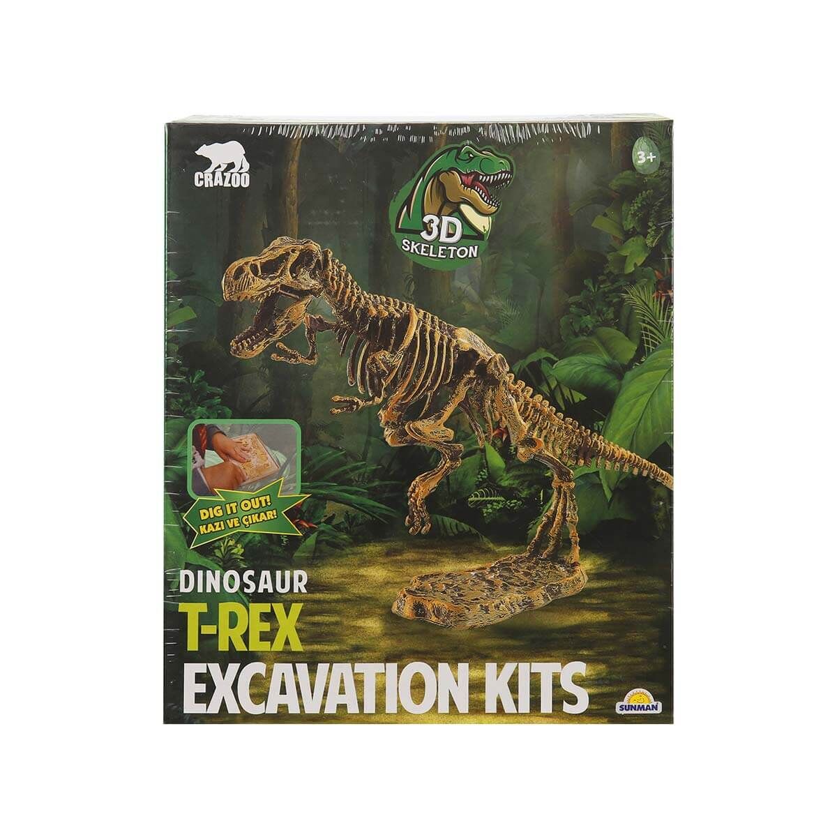 SUN-S00003559 KAZI SET DINOZOR T-REX 36