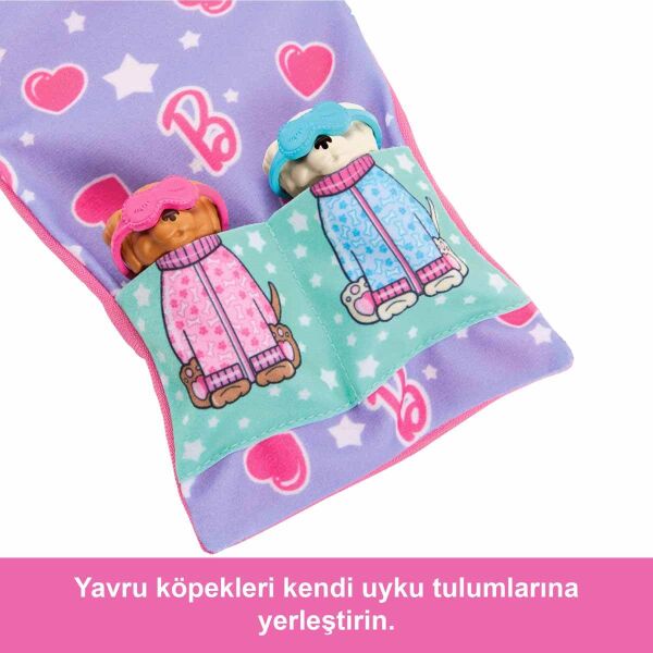 MATE-HXN01 BARBIE KOPEKCIKLERI PIJAMA PARTISI 4