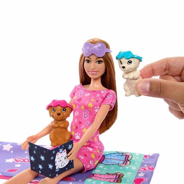 MATE-HXN01 BARBIE KOPEKCIKLERI PIJAMA PARTISI 4