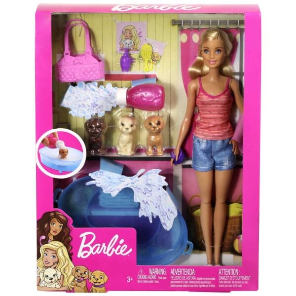MATE-GDJ37 BARBIE VE KOPEKLERI BANYO KEYFINDE 6