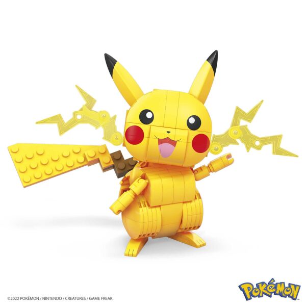 MATE-GMD31MEGA POKEMON YAP VE OYNA FIGURLER PIKACHU 5