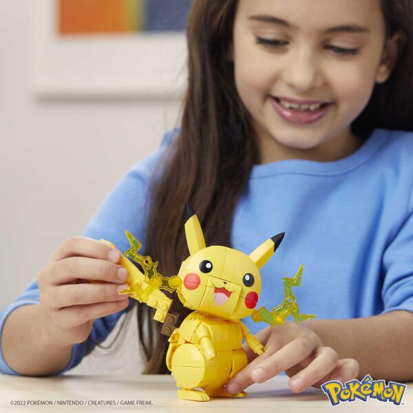 MATE-GMD31MEGA POKEMON YAP VE OYNA FIGURLER PIKACHU 5