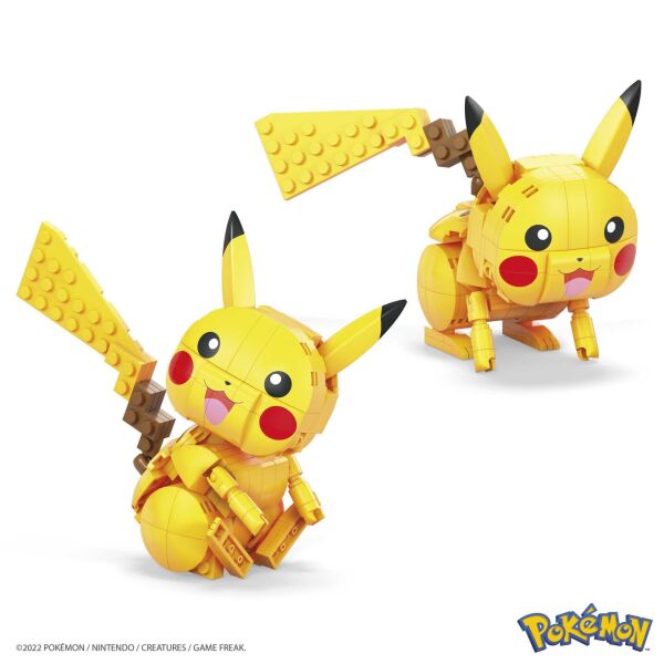 MATE-GMD31MEGA POKEMON YAP VE OYNA FIGURLER PIKACHU 5
